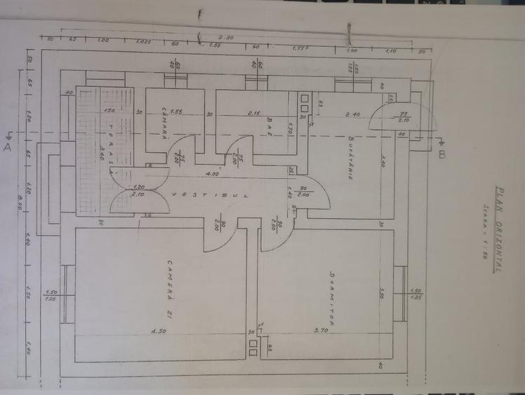 Casă individuală cu 3 camere cu Teren 671 Mp în Central