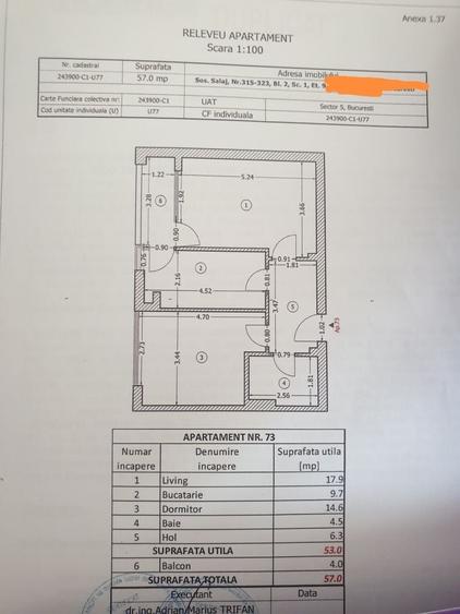 Apartament cu 2 camere decomandat în Sălaj