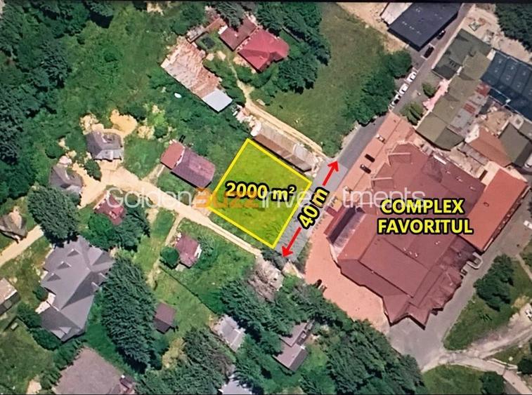 Teren Construcții intravilan de 2000 mp, în Poiana Brașov