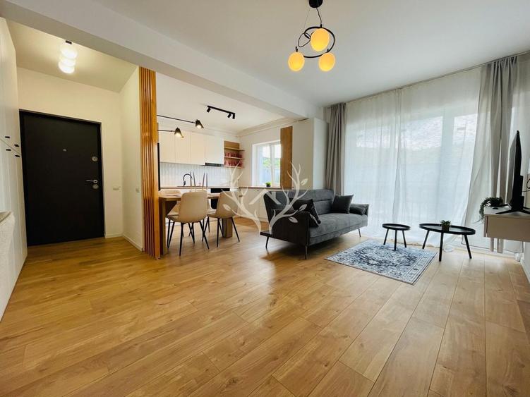 Apartament cu 2 camere semidecomandat, mobilat în Florești