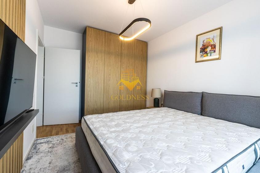 Apartament cu 2 camere semidecomandat, mobilat în Între Lacuri