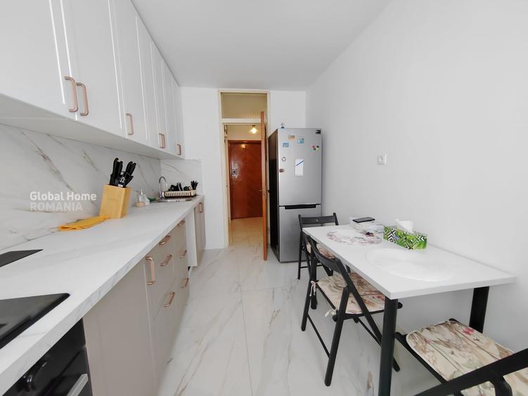 Apartament cu 3 camere semidecomandat, mobilat în Tineretului