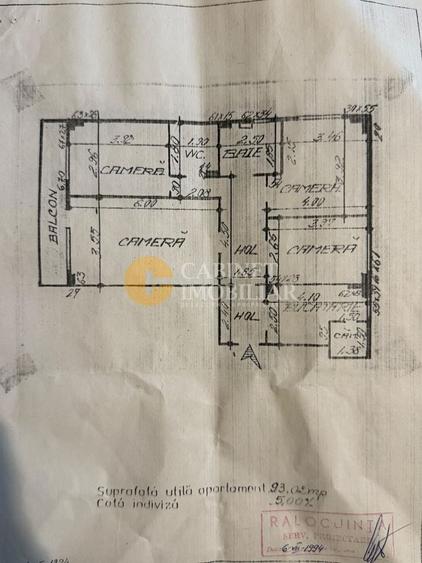 Apartament cu 4 camere decomandat, mobilat în Nicolina
