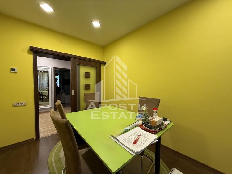 Apartament cu 3 camere decomandat, mobilat în Lunei