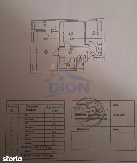 Apartament cu 2 camere decomandat în Pantelimon