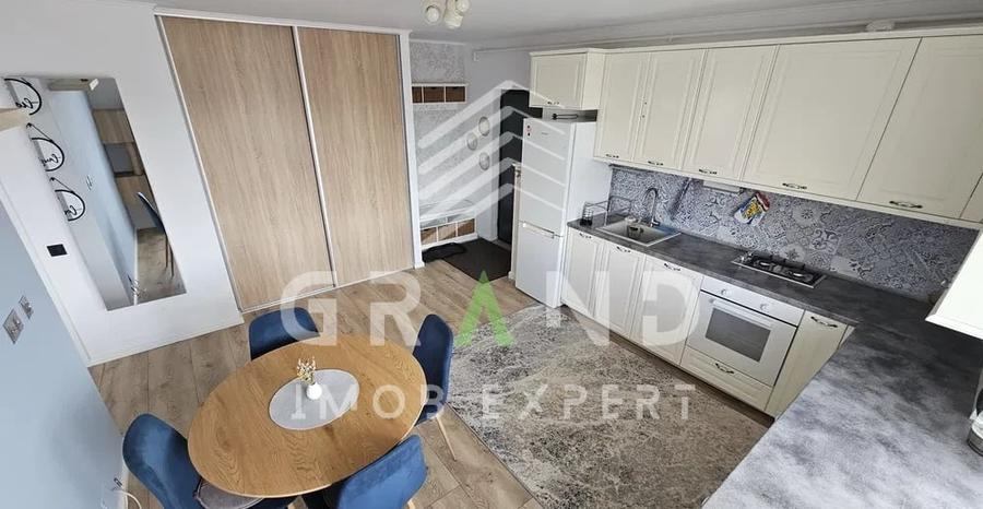 Apartament cu 3 camere semidecomandat, mobilat în Florești