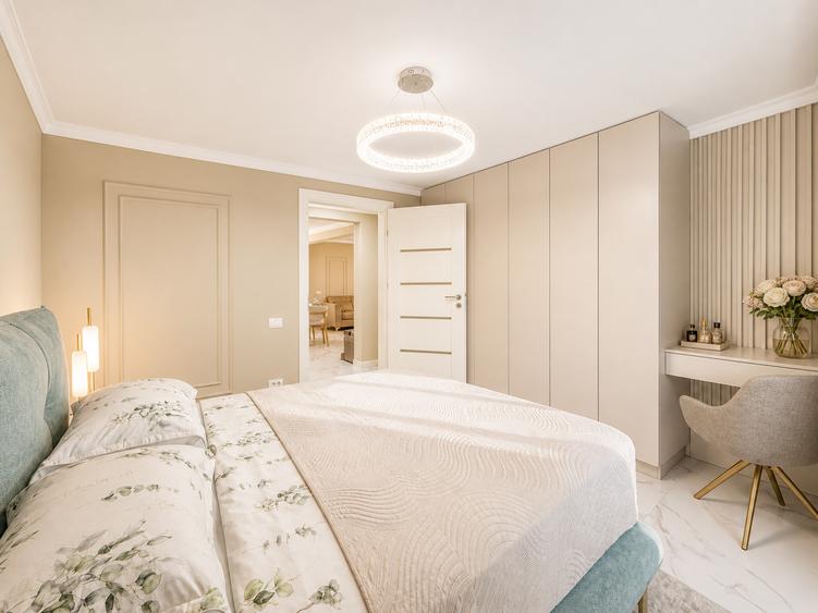 Apartament cu 3 camere decomandat, mobilat în Central