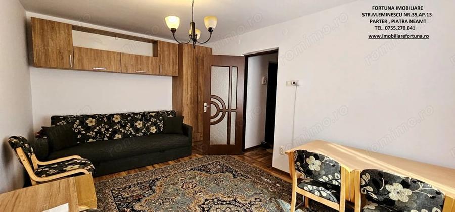 Garsonieră decomandată, mobilată în Dărmănești