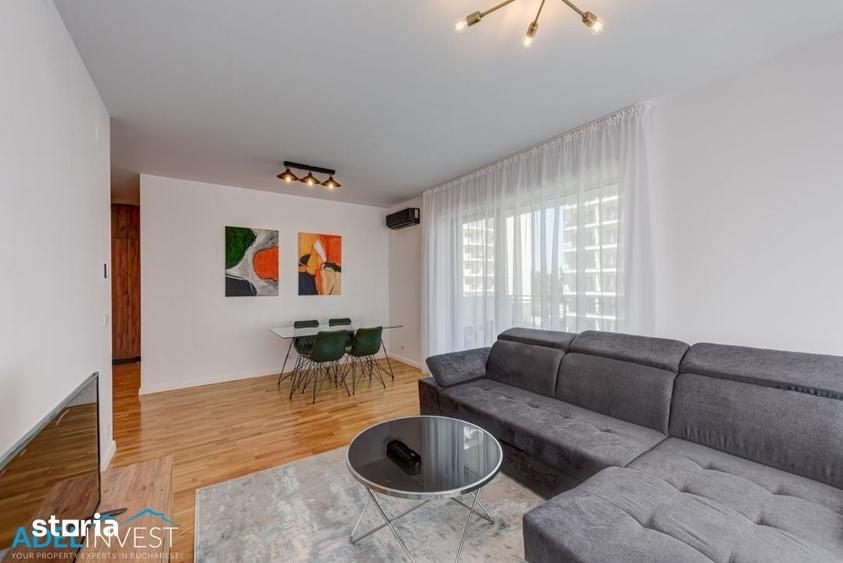 Apartament cu 2 camere, mobilat în Central
