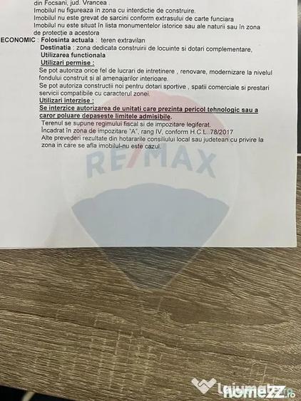 Teren de 1300 mp, în Câmpineanca