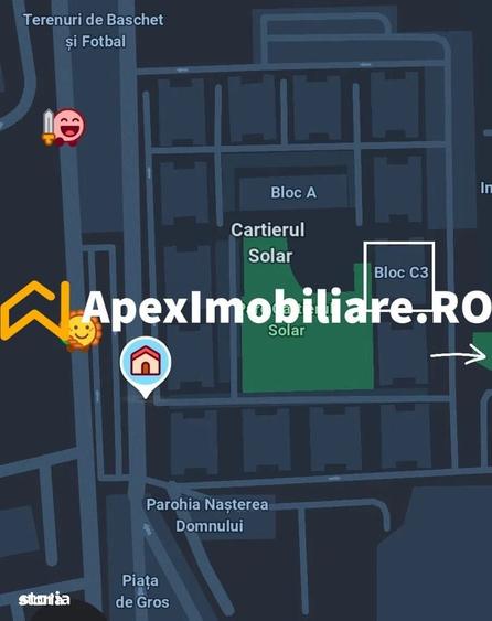 Apartament cu 2 camere decomandat în Măgurele