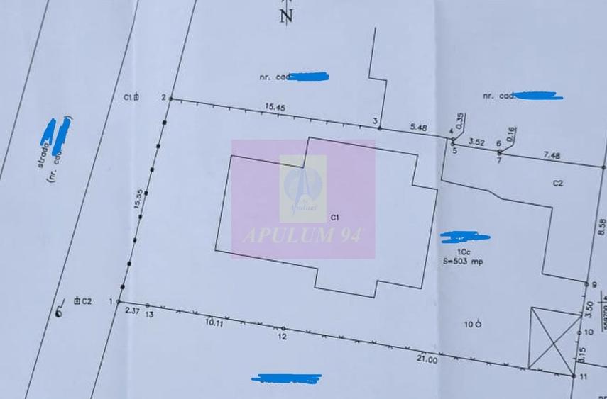 Casă cu 2 camere în Central