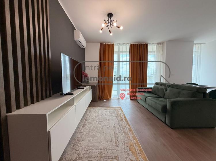 Apartament cu 2 camere semidecomandat, mobilat în Centrul Bancar
