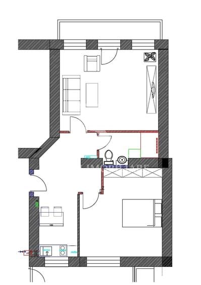 Apartament cu 2 camere în Ultracentral