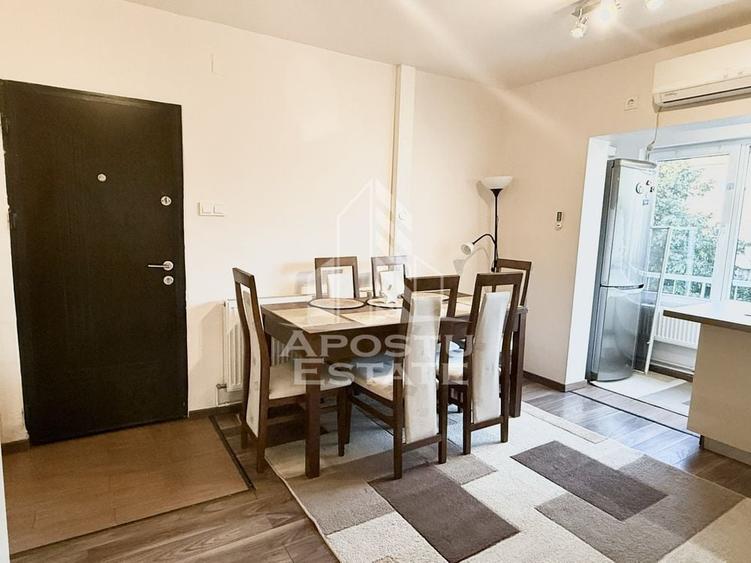 Apartament cu 2 camere decomandat, mobilat în Telegrafului