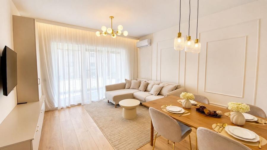 Apartament cu 2 camere, mobilat în Cristian