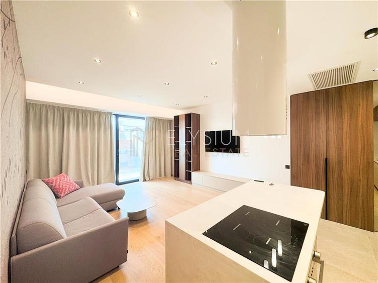 Apartament cu 2 camere semidecomandat, mobilat în Herăstrău