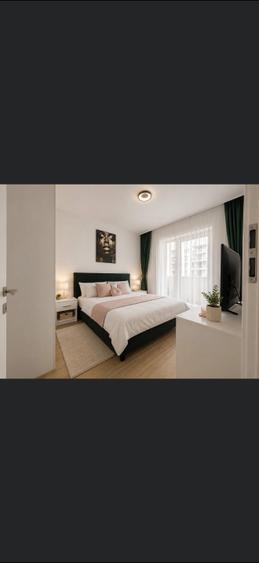 Apartament cu 2 camere semidecomandat, mobilat în Central
