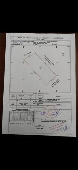 Teren de 937 mp, în Exterior Vest