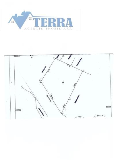 Teren Construcții intravilan de 1020 mp, în Nord