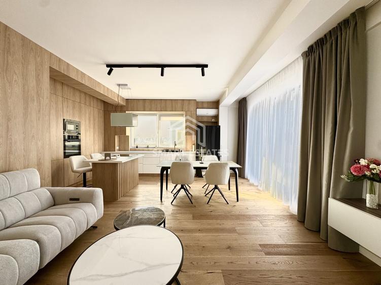 Apartament cu 4 camere decomandat, mobilat în Pipera