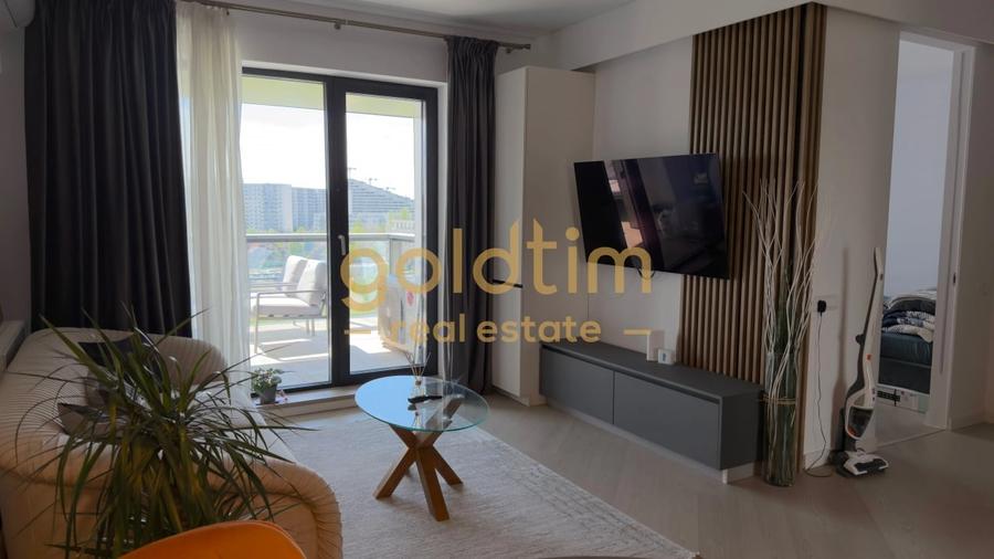 Apartament cu 3 camere decomandat, mobilat în Pipera