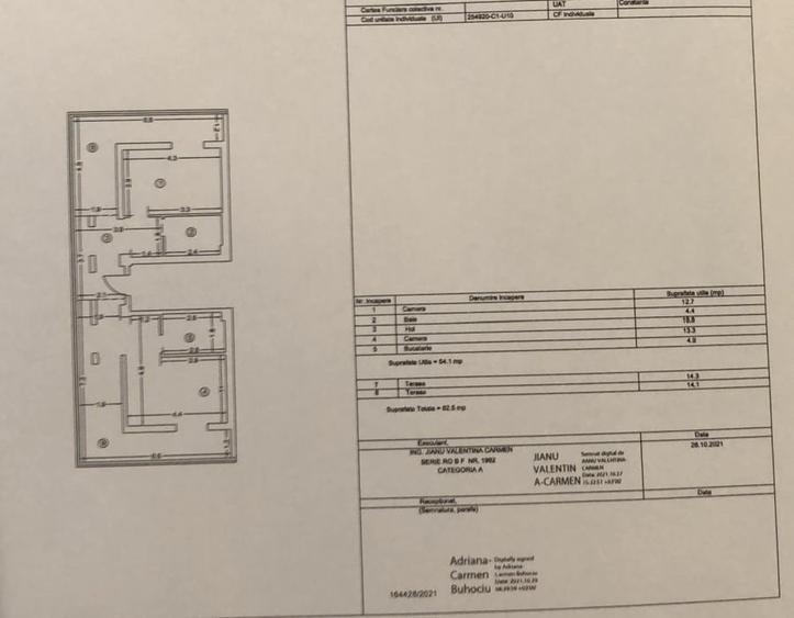 Apartament cu 2 camere semidecomandat în Primo