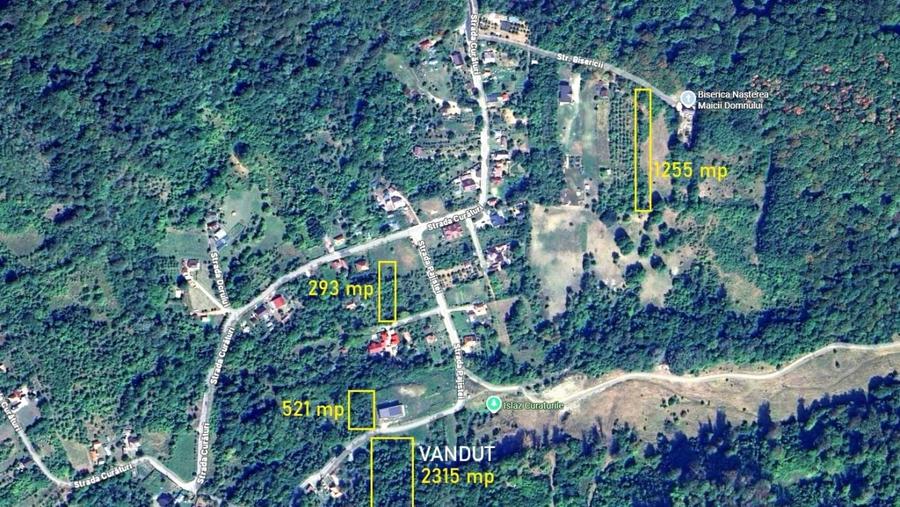 Teren Construcții intravilan de 1255 mp, în Băile Govora