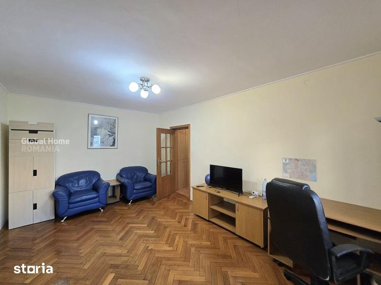 Apartament cu 2 camere semidecomandat, mobilat în Grivița