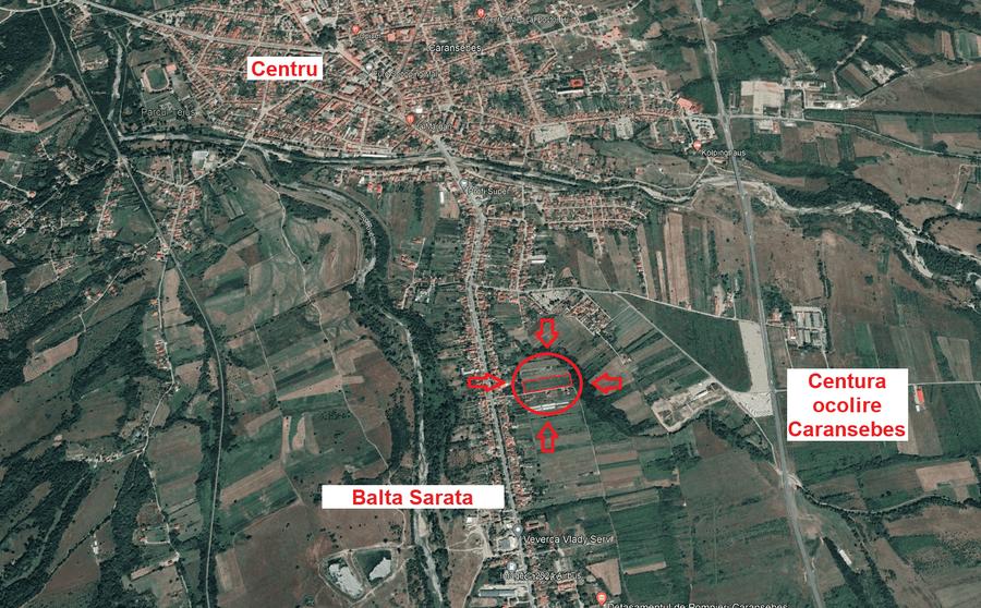 Teren intravilan de 715 mp, în Caransebeș