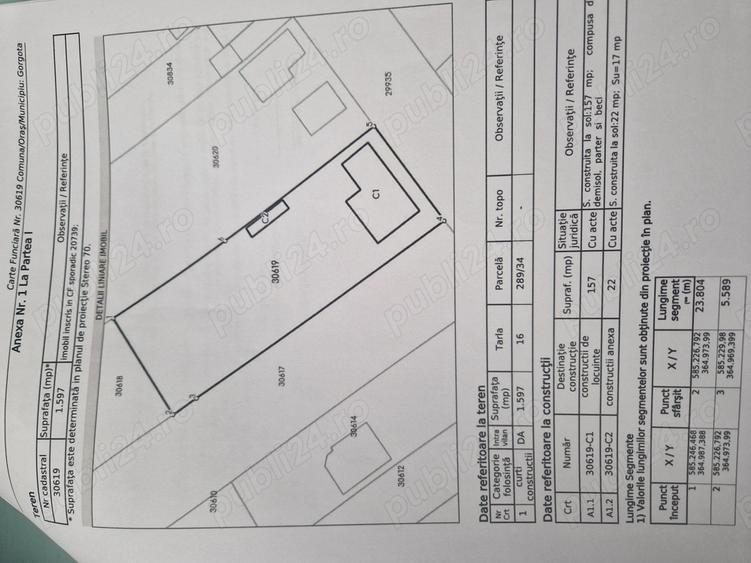Casă cu 6 camere cu Teren 1597 Mp în Gorgota