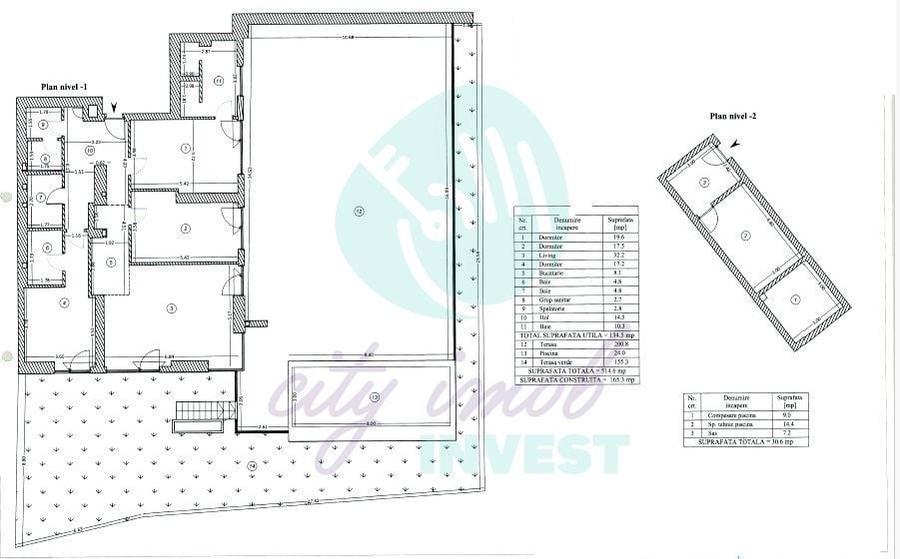 Apartament cu 4 camere decomandat în Pipera