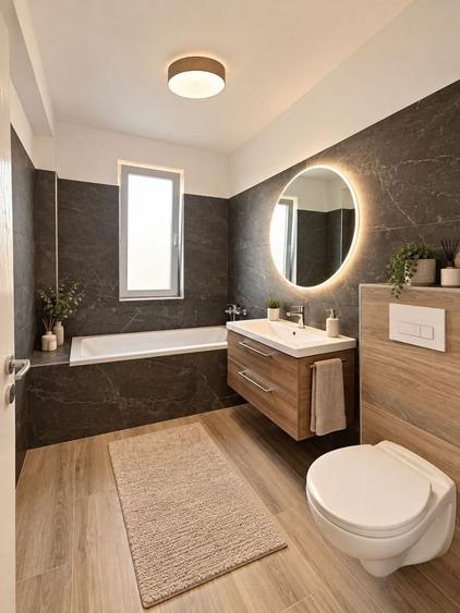 Apartament cu 3 camere decomandat, mobilat în Buziașului