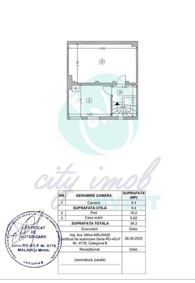 Casă cu 3 camere cu Teren 117 Mp în Vatra Luminoasă