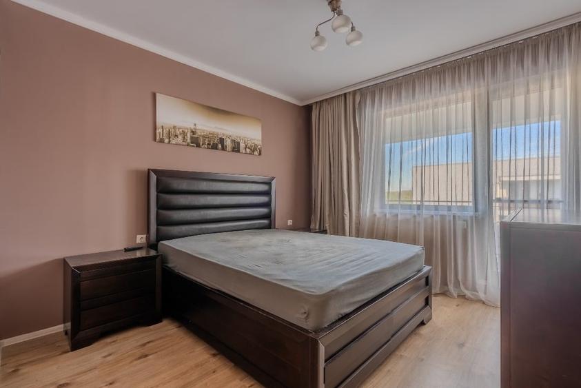 Apartament cu 2 camere semidecomandat, mobilat în Băneasa