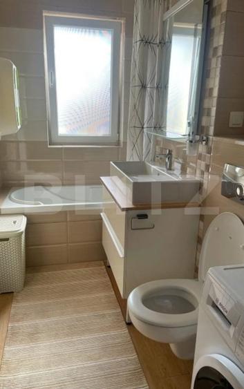 Apartament cu 2 camere decomandat, mobilat în Sânpetru