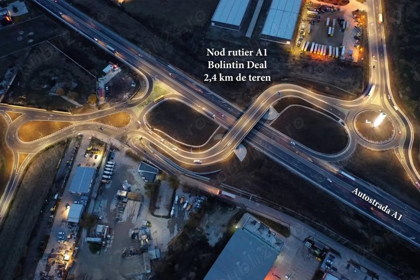 Teren de 5000 mp, în Bolintin-Deal