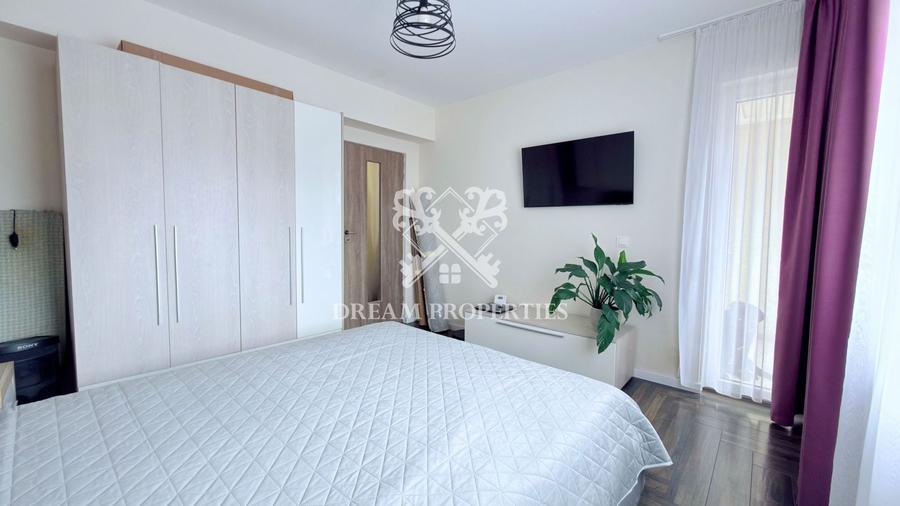 Apartament cu 2 camere decomandat, mobilat în Apahida