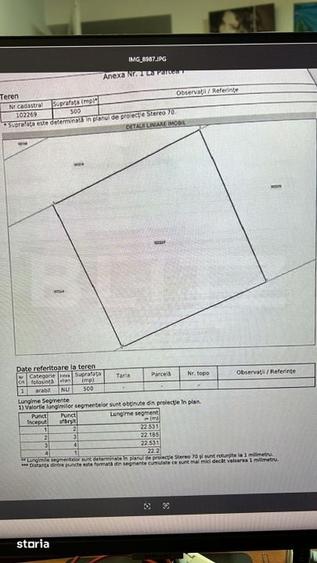 Teren de 500 mp, în Central