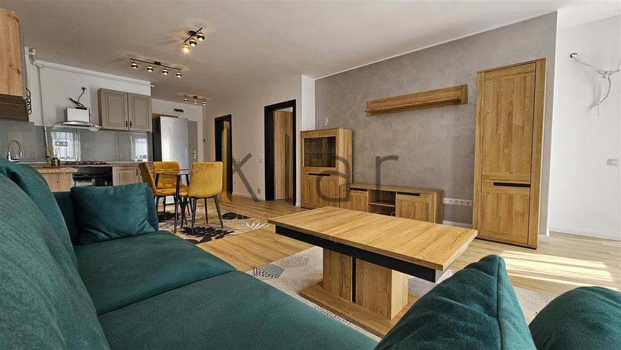 Apartament cu 2 camere semidecomandat, mobilat în Zorilor