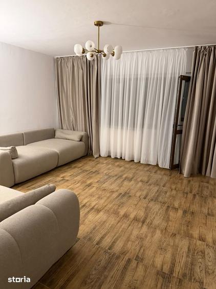 Apartament cu 3 camere decomandat, mobilat în Cantacuzino