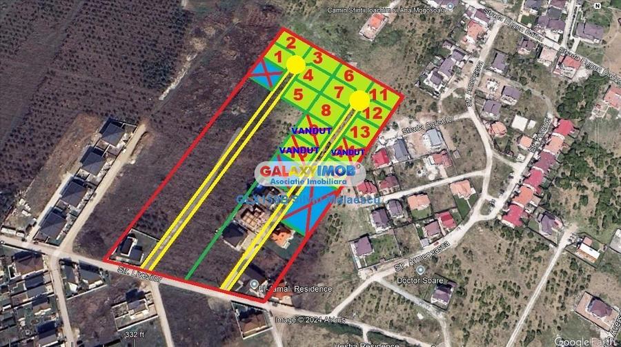 Teren Construcții intravilan de 8011 mp, în Mogoșoaia