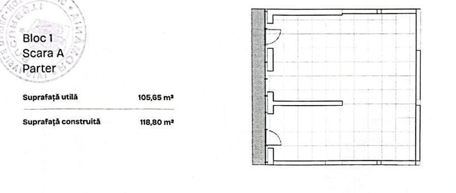 Spațiu comercial, de 105 mp, în Ghencea