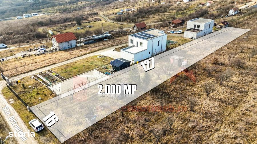 Teren 2000 mp, Daia Noua, str. Orizontului, utilitati |SkyView - 4
