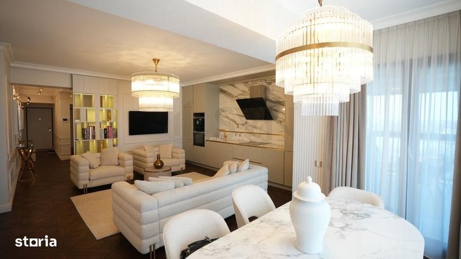 Apartament cu 3 camere, mobilat în Sisești