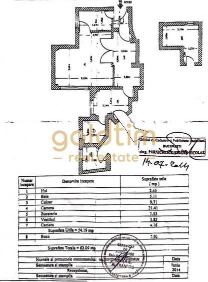 2 CAMERE 54MP/IDEAL BIROU NOTARIAL/CABINET STOMATOLOGIC/BISERICA ARMENEASCA - 24