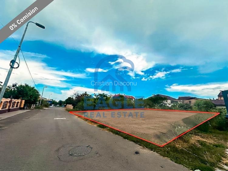 Elvila - Teren intravilan 323 mp cu 13.5 deschidere toate utilitatile