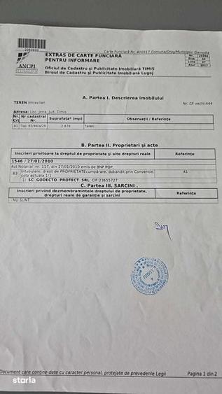 Teren de 8633 mp, în Jena