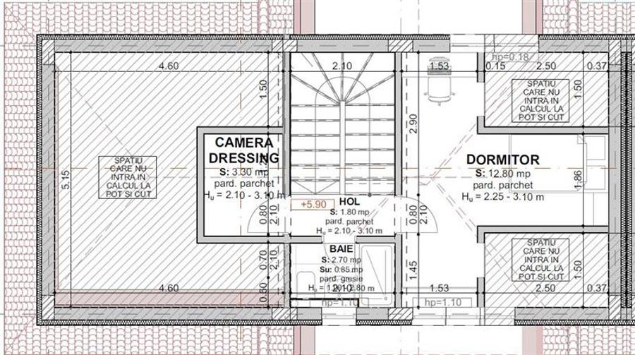 Duplex cu 4 camere cu Canalizare în Periferie