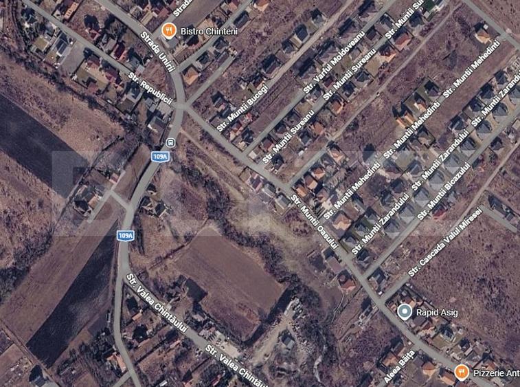 Teren Construcții intravilan de 2250 mp, în Chinteni